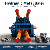 Presse à briquettes métalliques pour le recyclage des canettes en aluminium, des fils de cuivre et des ferraille – Compacteur hydraulique