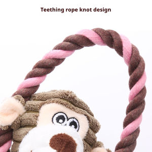 Factory Direct Cotton Knotted Rope Super Cute Dog <b>Plush</b> Chew <b>Toy</b> Pet Accessories - Product Image 6