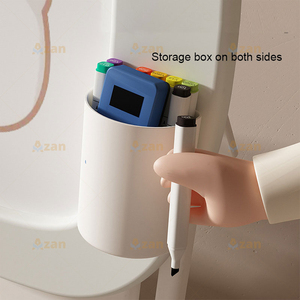 <span class=keywords><strong>Tableau</strong></span> de dessin double face pour enfants avec hauteur réglable, chevalet pliable en HDPE pour tout-petits - Product Image 4