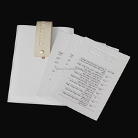 Simanim Rosh Hashanah Judaica Produits Cadeaux Acrylique Verre Lucite Carte Pochette Ensemble Cuir Juif Benchers