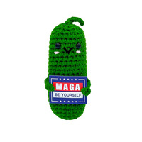 Muñeco de Peluche Hecho a Mano, Tejido a Crochet, Regalo con Emoción Positiva, Temática Animal, para Mayores de 14 Años, Decoración de Escritorio