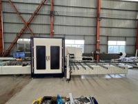 Centro de Corte, Perforación y Fresado CNC para Perfiles de Aluminio, Sierra de Diamante de 500 mm y 45 Grados para Máquina de Corte CNC de Aluminio