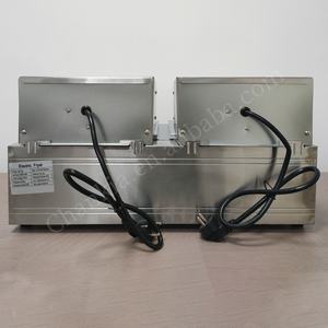 12L <span class=keywords><strong>Double</strong></span> Réservoirs Commercial En Acier Inoxydable <span class=keywords><strong>Friteuse</strong></span> À <span class=keywords><strong>Huile</strong></span> Électrique Haut Fourneau <span class=keywords><strong>Friteuse</strong></span> Pour Hôtel Poulet Frit Restaurant - Product Image 4