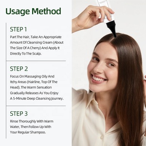 ครีมทำความสะอาดหนังศีรษะสูตรดีท็อกซ์ สำหรับ<span class=keywords><strong>ผม</strong></span><span class=keywords><strong>หงอก</strong></span>และผมร่วง ผลิตภัณฑ์สปาสำหรับ<span class=keywords><strong>ร้าน</strong></span>เสริมสวย ขจัดรังแค - Product Image 6