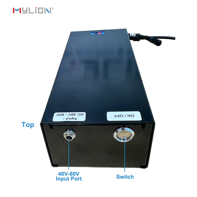 MU248 Multi-Voltage Mini UPS 12V/24V/48V Smart Uninterruptible Power Supply for Telecommunications & IoT Devices