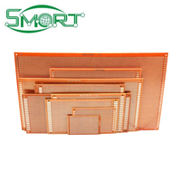 Carte de circuit imprimé électronique intelligente 12x18cm simple face 1.2mm, plaque universelle d'expérimentation en bakélite et cuivre pour breadboard