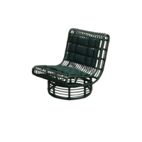 de 5 fauteuils de salle à manger Mobilier d'extérieur Jardin Café Corde Aluminium Hauteur réglable Table carrée et 4 chaises