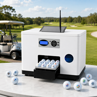 Mesin Cetak Bola Golf UV Refinecolor Smart Golf Ball, Warna Cerah, Mendukung Pola DIY Melalui Ponsel, Mudah Digunakan untuk Toko