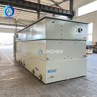 Station d'épuration des eaux usées conteneurisée MBBR (Réacteur à lit mobile à biofilm) pour la gestion des eaux usées des hôtels et des complexes hôteliers