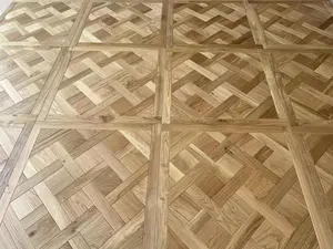 Lantai kayu oak parket Prancis