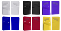 Plaque frontale coque de couverture de peau évents de refroidissement plaques de remplacement de protection pour PS5 Slim UHD DE Disc Edition Console de jeu