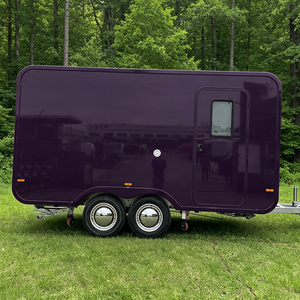 Camion de restauration entièrement équipé SAD, camion de restauration pour glaces, hot-dogs, gyros, remorque alimentaire en acier inoxydable - Product Image 4