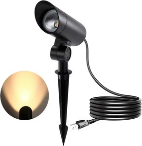 Wholesale Wholesale 220 240V GU10 <b>Led</b> 5W IP65 Waterproof Outdoor Garden Lamp Plastic Landscape Lawn Pathway <b>Tree</b> Adjustable Spot - Product Image 1