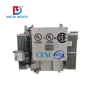 Various electric power solution Daelim high quality substation transformer 10mva and 12mva power transformer