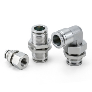 304 Stainless Steel <b>Quick</b> <b>Connector</b> PM6 PLM8 High Pressure Corrosion Resistant Pneumatic Parts - Product Image 2