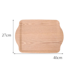 Ash Wood Japanese Style Rectangular <b>Tray</b> For <b>Tea</b> Coffee Serving Home Hotel Use - Product Image 5