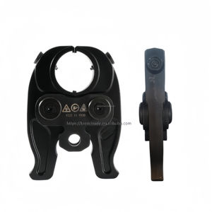 Kompaktes Profi-Presswerkzeug der Compact-Serie, Universeller Elektrisch-Hydraulischer Rohraufsatz, Leichte Pressbacke aus legiertem Stahl zum Crimpen von PEX und Edelstahl - Product Image 2