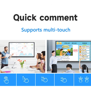 OEM 75 Inch 4K UHD Smart Interactive Board Electronic Whiteboard with 20-Touch Points Intel Core I3/i5/i7 128GB Storage-Price - Product Image 4