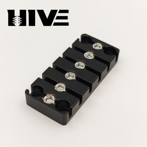 HIVE - Fijador <span class=keywords><strong>de</strong></span> <span class=keywords><strong>Cuerdas</strong></span> <span class=keywords><strong>de</strong></span> Cobre Fino para Guitarra sin Cabeza, Puente <span class=keywords><strong>de</strong></span> Guitarra <span class=keywords><strong>de</strong></span> 6 <span class=keywords><strong>Cuerdas</strong></span>, Pestillo para Guitarra sin Cabeza - Product Image 5