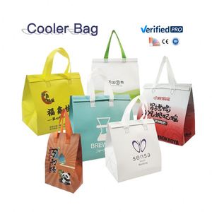 Portable Self-Adhesive Thermal Food Insulation Bag Non-Woven Aluminum Foil Cooler Bag for Lunch Picnic Take-Away - Product Image 1
