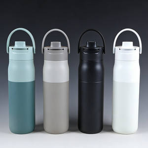 Bouteille filtrante à eau en acier inoxydable isolée, filtre à eau écologique personnalisé, filtre à charbon actif chaud - Product Image 1