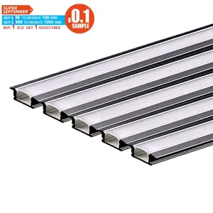 Оптовые продажи alumunum профиля-Toco круглый алюминиевый канал покрытие линия панель алюминиевый профиль светодиодное освещение