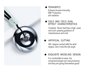 Colgante de Energía Terahertz ECAMAZ, Collar Cuántico Pulido, Protección EMF, Colgante Antirradiación para la Salud, Logotipo Personalizado - Product Image 5