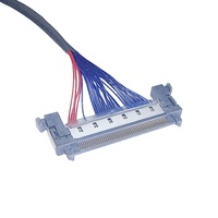 Assemblage de câbles OEM 40 broches Lvds personnalisés Micro coaxial et faisceau de câbles LVDS pour les applications électroniques et automobiles