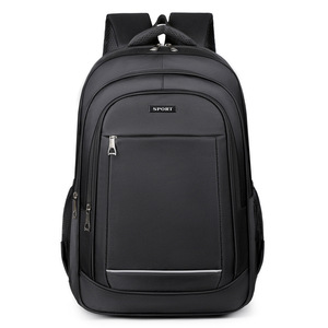 Sport <b>Backpack</b> <b>Large</b> Capacity Waterproof Laptop Bag Unisex For Travel And Commute Black - Product Image 5