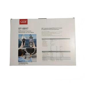 Anemómetro Multifunción CEM DT-8897, Medidor Diferencial y Detector de Temperatura - Product Image 4