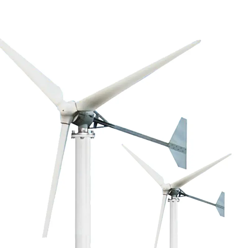Systeemfabrikant Off Grid Inverter Horizontale Generator Windturbine Dynamo Windmolen Voor Thuis