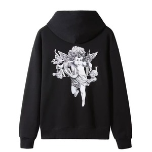 Sweat-shirts pour hommes de haute qualité, lourds, lavés, fabriqués sur mesure, en coton, surdimensionnés, vintage, sport, pull à capuche - Product Image 3
