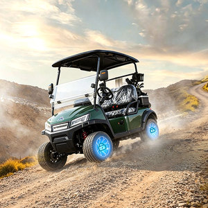 Bestselling Products Best-selling Supply Country Villa & Leisure Resort Battery Powered Dual <b>Passenger</b> <b>2</b>-seat Golf Car - Product Image 2