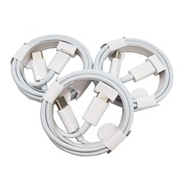 Cable USB 2.0 Tipo C de 1m, Blanco, Carga Rápida 3A 20W PD, Malla de Protección, Revestimiento TPE, Conductor de Cobre Puro, Compatible con Banco de Energía