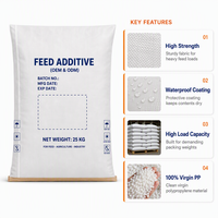 Sac en PP non tissé personnalisé, durable, thermosoudé, pour l'emballage agricole de semences, engrais et aliments en vrac