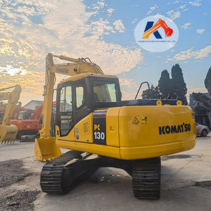 Komatsu-Excavateur d'occasion Komatsu, mini pompe sur chenilles de 13 tonnes, modèle populaire de remise de moteur, original japonais PC130-7/8, 2019 - Product Image 1