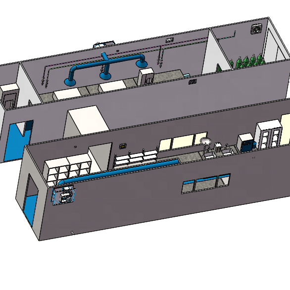 Mobile Container Lab - Fully Self-Contained Wet Laboratory
