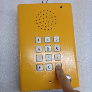 Nhà sản xuất điện thoại <span class=keywords><strong>analog</strong></span> điện thoại thang máy điện thoại rảnh tay PoE nhiệt độ mạng Xuất xứ <span class=keywords><strong>Adaptor</strong></span> miễn phí SUS 304 bảo vệ KNZD-29 - Product Image 1