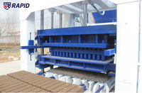 Machine de fabrication de blocs de béton hydraulique entièrement automatique QT10-15, haute capacité, pour briques creuses et pavés en ciment - Prix