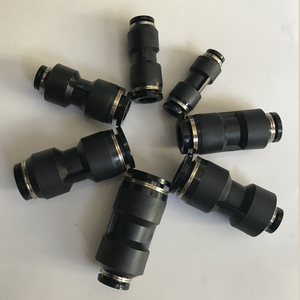 Connecteur pneumatique en plastique de type coulissant <span class=keywords><strong>noir</strong></span> de vente directe d'usine de 6mm-connecteur de Tube de connexion de type enfichable pneumatique - Product Image 3