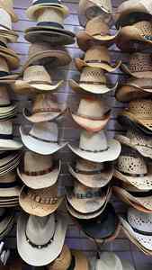 Chapeau de cowboy vintage fait main Steson pour homme, en paille de papier, style western, pour cowgirl et cowboy du Texas - Product Image 3