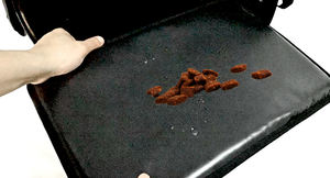 Caja transportadora portátil para perros y gatos, resistente a la intemperie, para equipaje o asiento de pasajero con correas de barra, color negro - Product Image 6