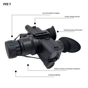 QCNV PVS7双眼鏡型暗視装置 Mx10160イメージ増幅管 IP67防水 1500M範囲 OEM/ODM対応 - Product Image 6