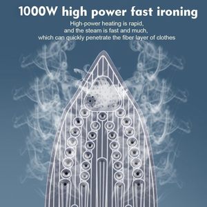 Plancha de Vapor Eléctrica Portátil Ligera para Uso Doméstico y Hotelero, Placa de Cerámica, 2400W de Potencia, Función Anti-Calc, 350ml - Product Image 2