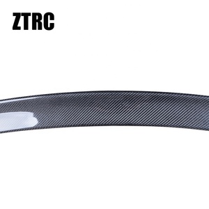 For E71/X6M Style Real Carbon Fiber Material <b>Rear</b> <b>Spoiler</b> Trunk Wing 2007-2014 - Product Image 4