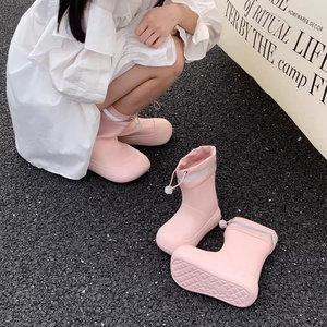 <span class=keywords><strong>Botas</strong></span> <span class=keywords><strong>de</strong></span> Lluvia XIXITIAO hasta Media Pantorrilla con Cordón Ajustable para <span class=keywords><strong>Mujer</strong></span> y Niños, Antideslizantes, Impermeables, <span class=keywords><strong>de</strong></span> EVA, para Todas las Estaciones, Venta al Por Mayor <span class=keywords><strong>de</strong></span> Fábrica - Product Image 3