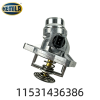 11531436386 11531437526 Thermostat de liquide de refroidissement Système de refroidissement HEMILA Pièces automobiles Compatible avec BMW E39 Série 7 et Land Rover