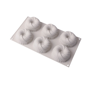 <b>Silicone</b> Mold 6 Cavity Yarn Ball Shape For Mousse Cake <b>Baking</b> DIY Dessert Mold Oven Safe Dishwasher Safe - Product Image 4