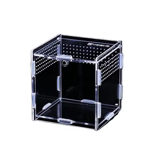 Terrarium en acrylique anti-prédateurs, facile à assembler, conception protectrice, confinement sécurisé pour les animaux - Product Image 1