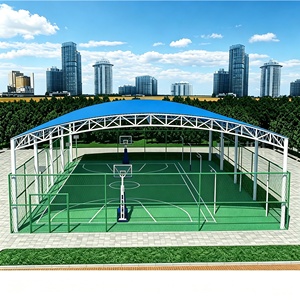 Structure tendue pour toit de terrain de sport, toit de stade, toit de terrain de tennis, toit de terrain de padel, fabricant de tentes pour toits sportifs - Product Image 1